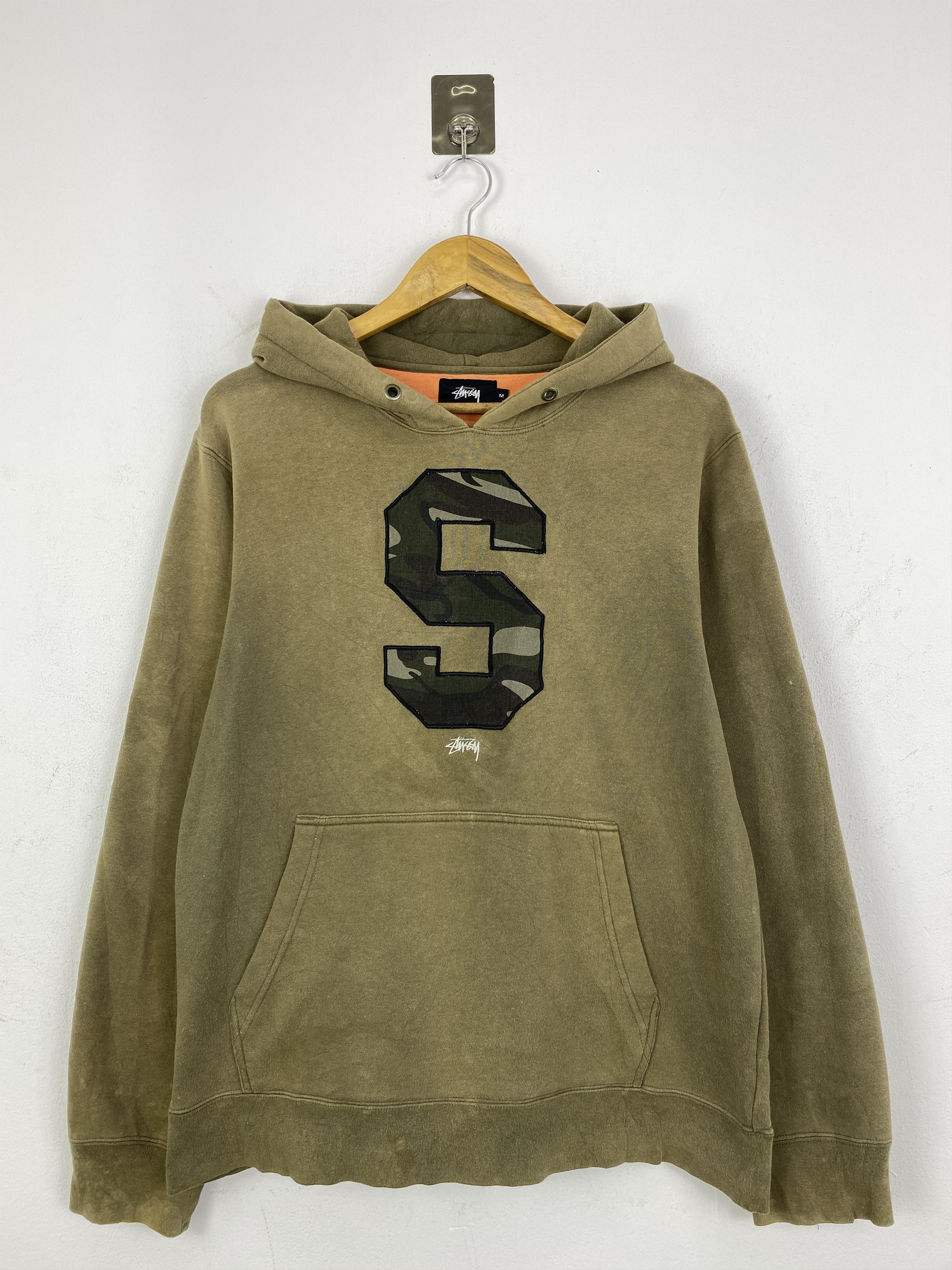 Stussy Vintage Stussy Japan Big S Logo Pullover Hoodie SH0205 Size US M / EU 48-50 / 2 - 1 Thumbnail