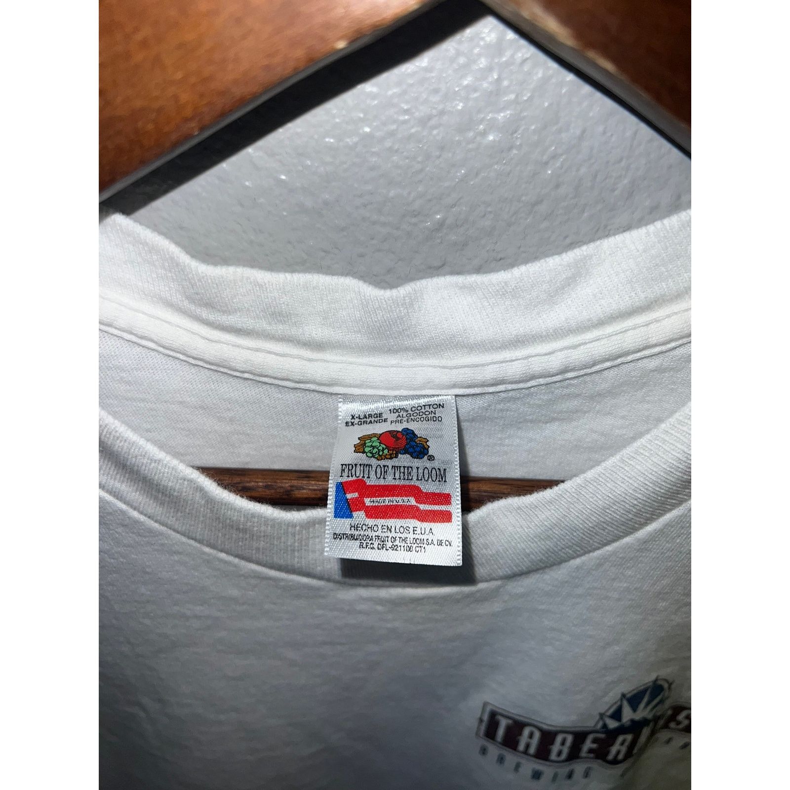 Fruit Of The Loom Vintage Beer Shirt Tabernash Munich Dark Lager Tee 90s XL Size US XL / EU 56 / 4 - 4 Thumbnail
