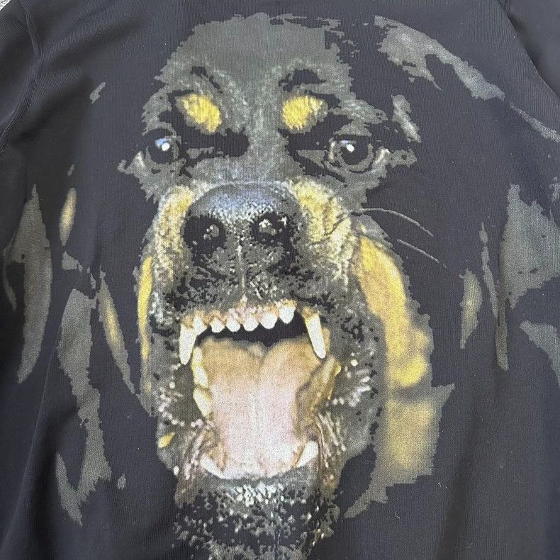 Givenchy Givenchy Rottweiler Striped Sweatshirt Black XL Size US XL / EU 56 / 4 - 3 Thumbnail