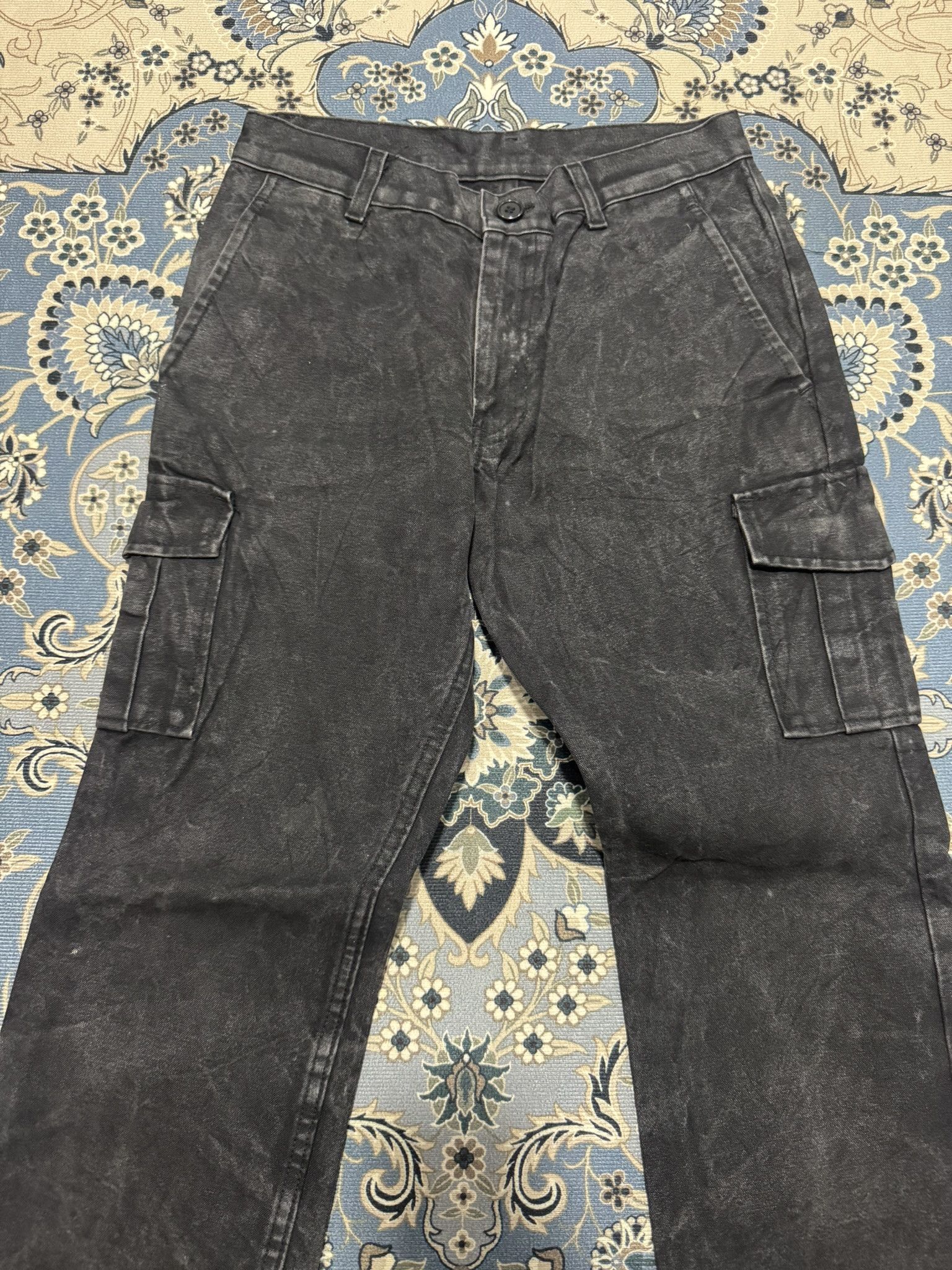 ADAM ET ROPE × Designer × Japanese Brand Japanese Brand Adam et Rope 3D Pocket Cargo Pants Sun Faded Size US 27 - 3 Thumbnail