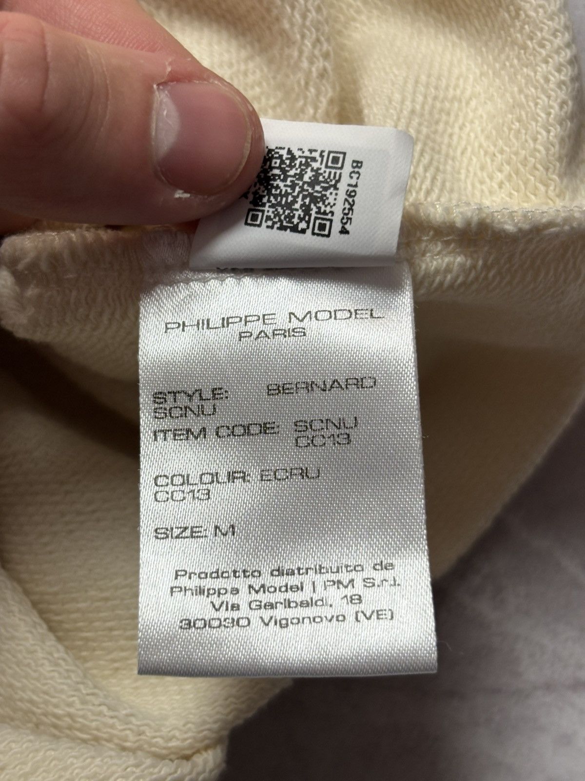 Designer × Philippe Model Philippe Model Paris Sweatshirt Butter Beige Mens Size M Size US M / EU 48-50 / 2 - 12 Thumbnail