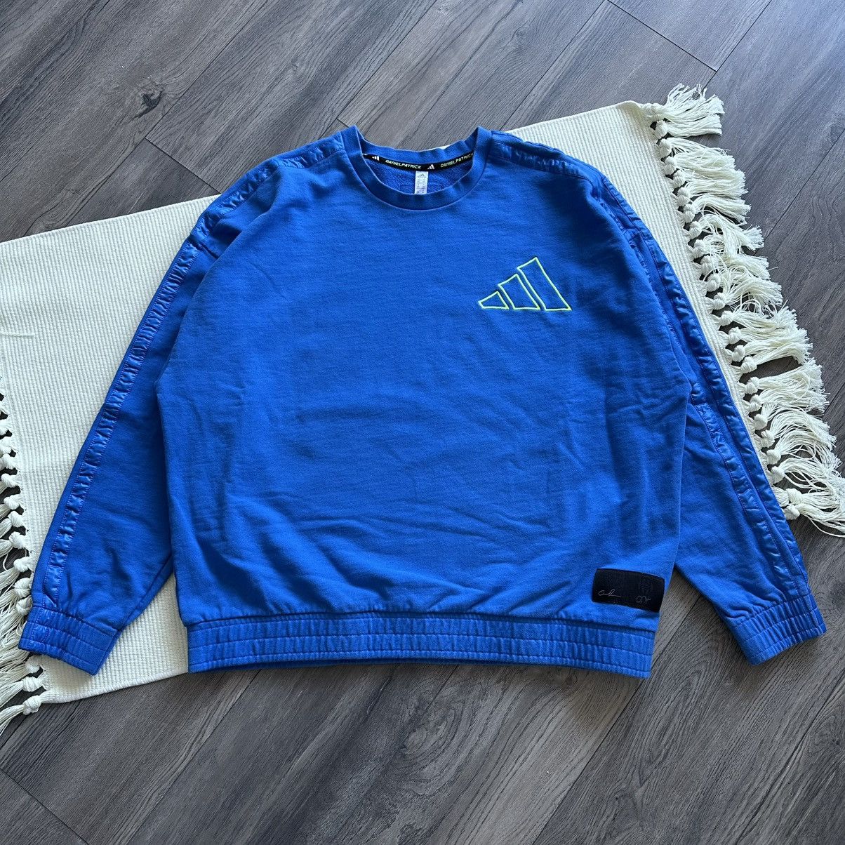 Adidas × Daniel Patrick Adidas Daniel Patrick James Harden Blue Crew Neck Sweatshirt Size US XXL / EU 58 / 5 - 1 Thumbnail