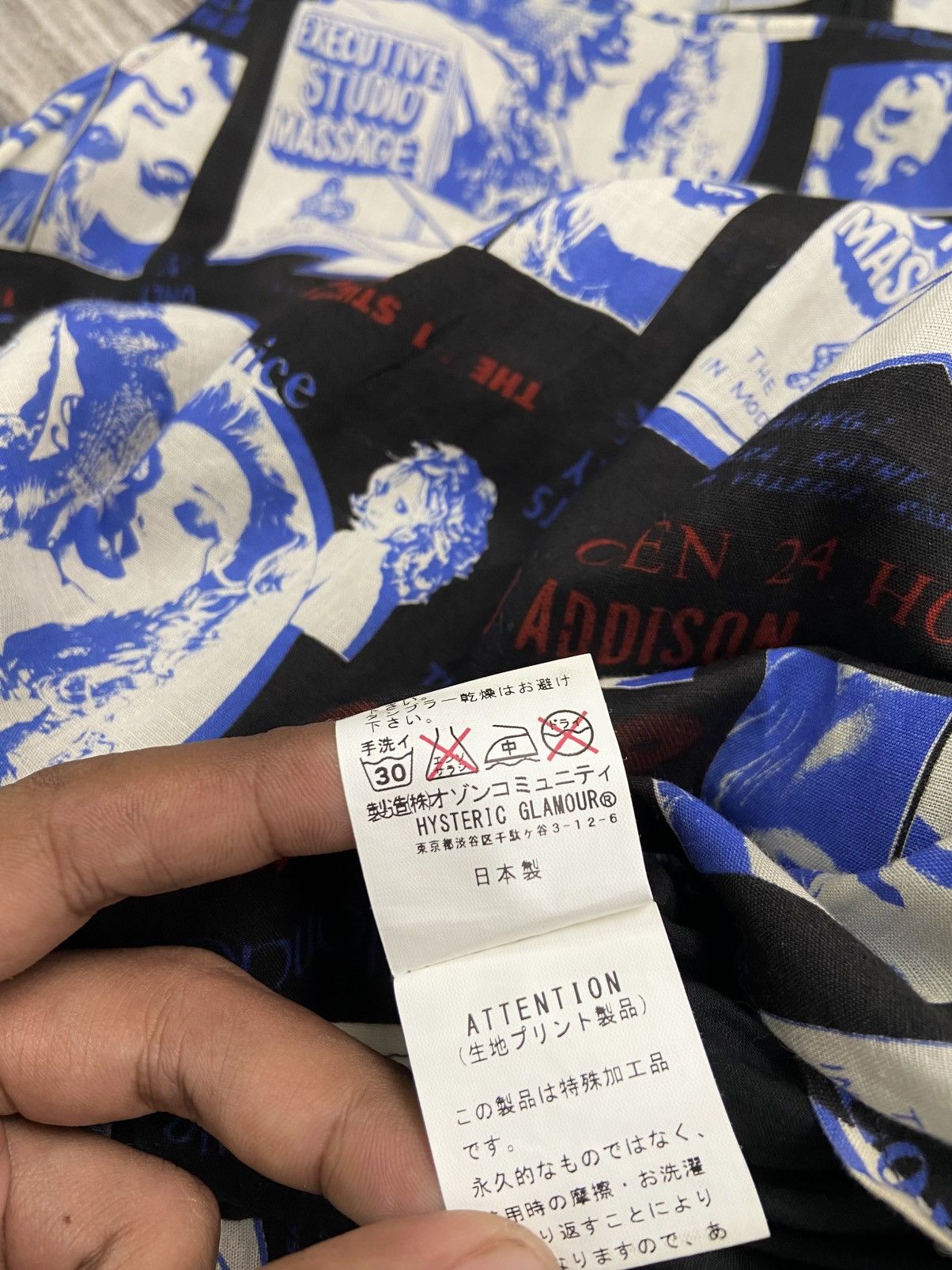 Hysteric Glamour Vintage 90s Hysteric Glamour X Courtney Love Monogram Poem Size M / US 6-8 / IT 42-44 - 11 Thumbnail