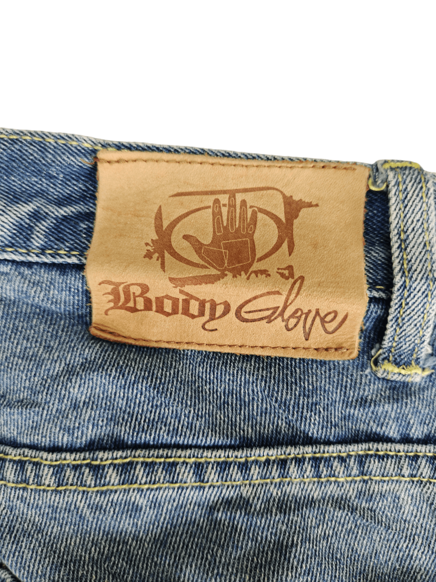 Body Glove Vintage Y2k Body Glove Spell Out Patches Embroidered Jeans Size US 34 / EU 50 - 15 Thumbnail