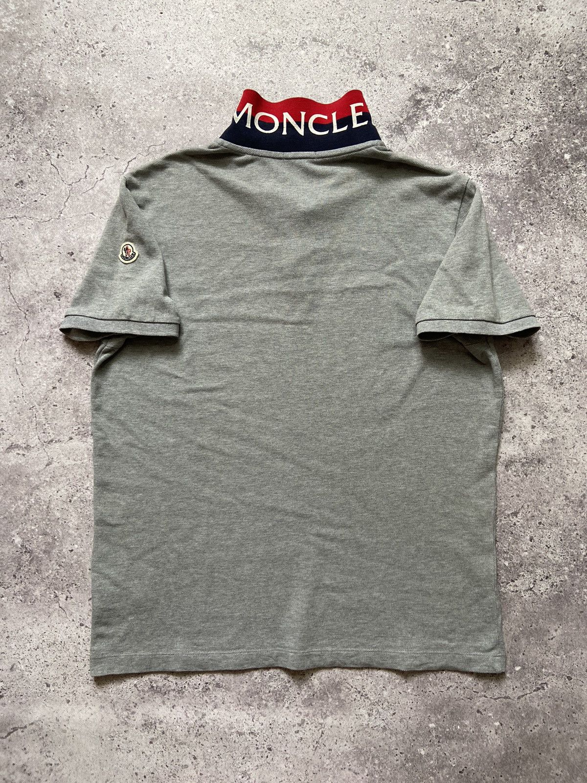 Moncler Moncler Polo Grey Gray Size US M / EU 48-50 / 2 - 11 Thumbnail