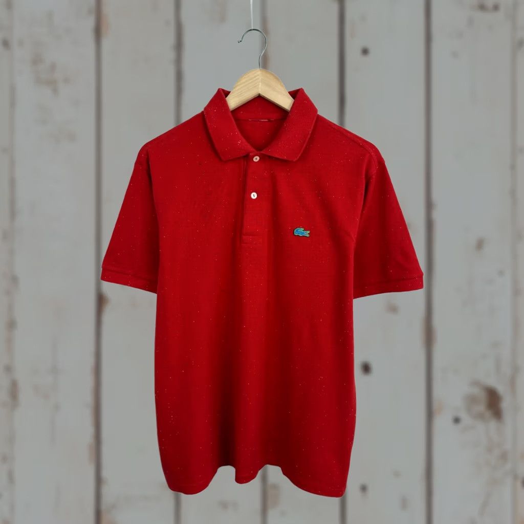 Lacoste Nike Lacoste Art Polo Shirt Mens L Red Retro Made in France Y2K 90s Polo Shirt Art Retro Polo Mens Red France Lacoste Y2K Size US L / EU 52-54 / 3 - 1 Thumbnail