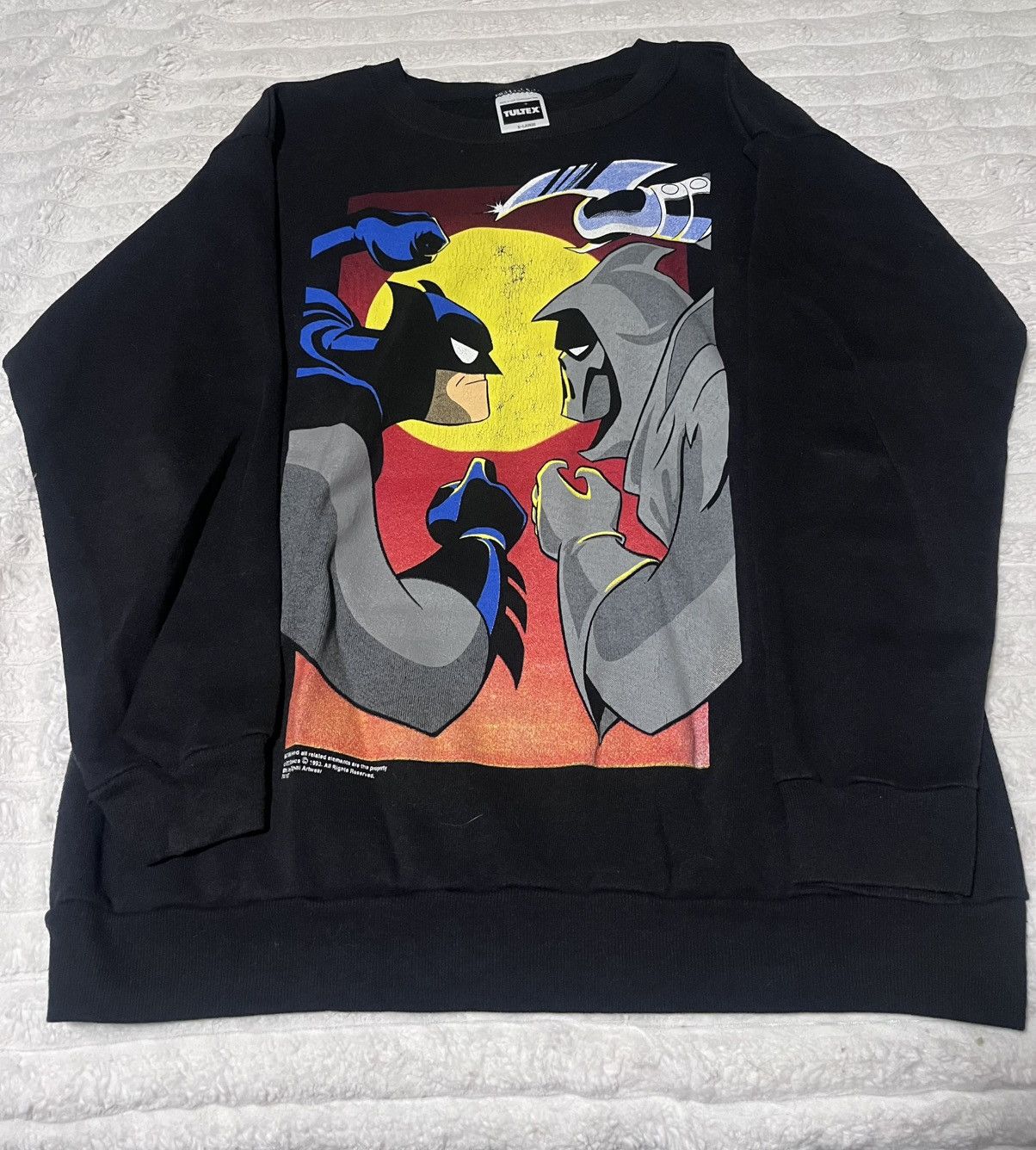 Vintage Rare Batman: Mask of the phantom 1992 Crewneck Size XL Size US XL / EU 56 / 4 - 1 Thumbnail