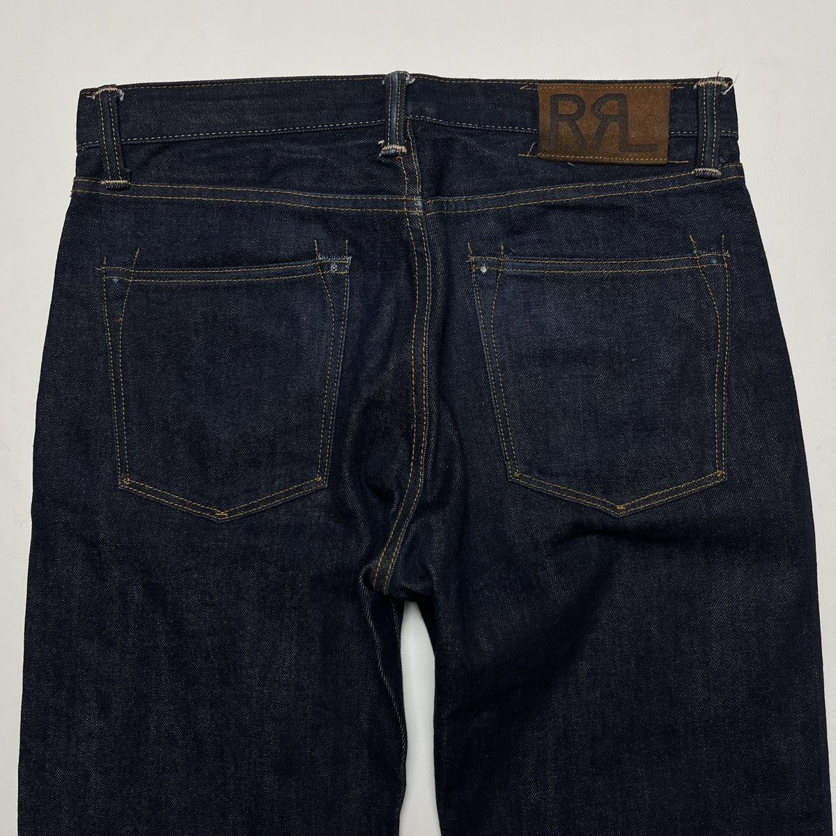 RRL Ralph Lauren Ralph Lauren Double RL Raw Denim Selvedge Pants Size US 32 / EU 48 - 3 Thumbnail