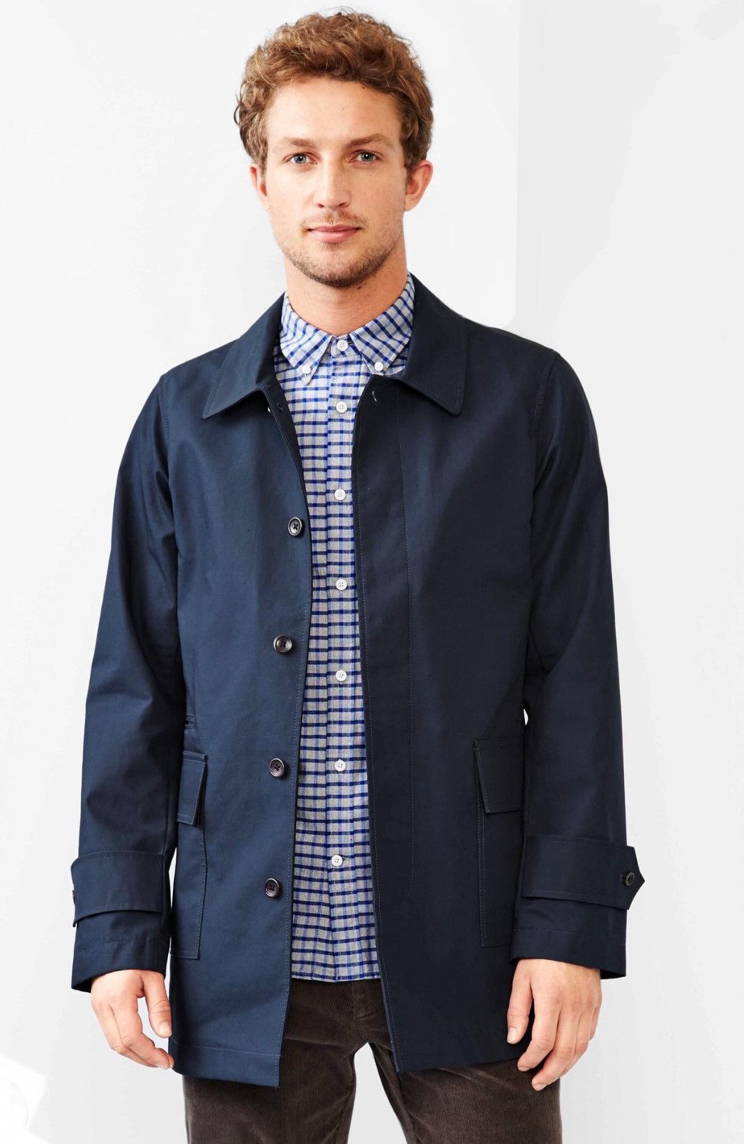 Brooklyn Tailors Brooklyn Tailors X Gap X GQ Bonded Mac Classic Coat Size US S / EU 44-46 / 1 - 1 Thumbnail