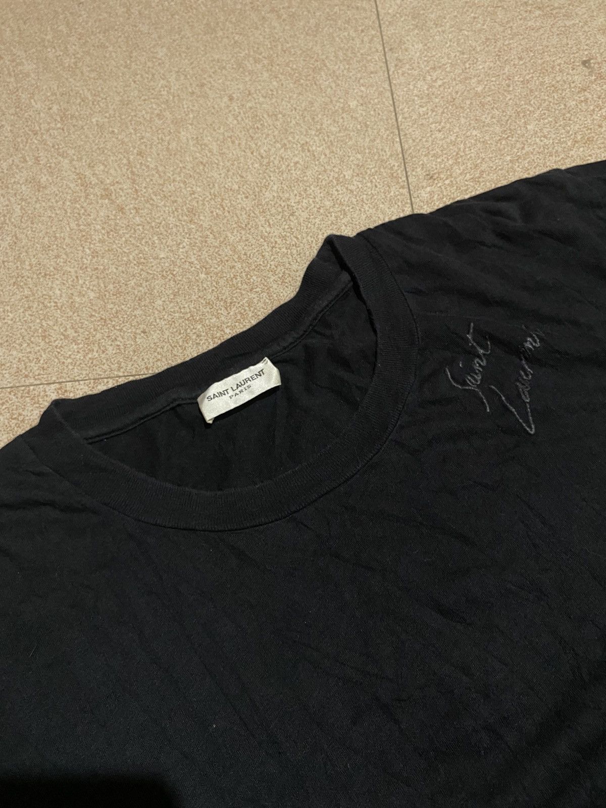 Saint Laurent Paris Saint laurent paris hedi slimane side scrip logo Size US S / EU 44-46 / 1 - 2 Thumbnail