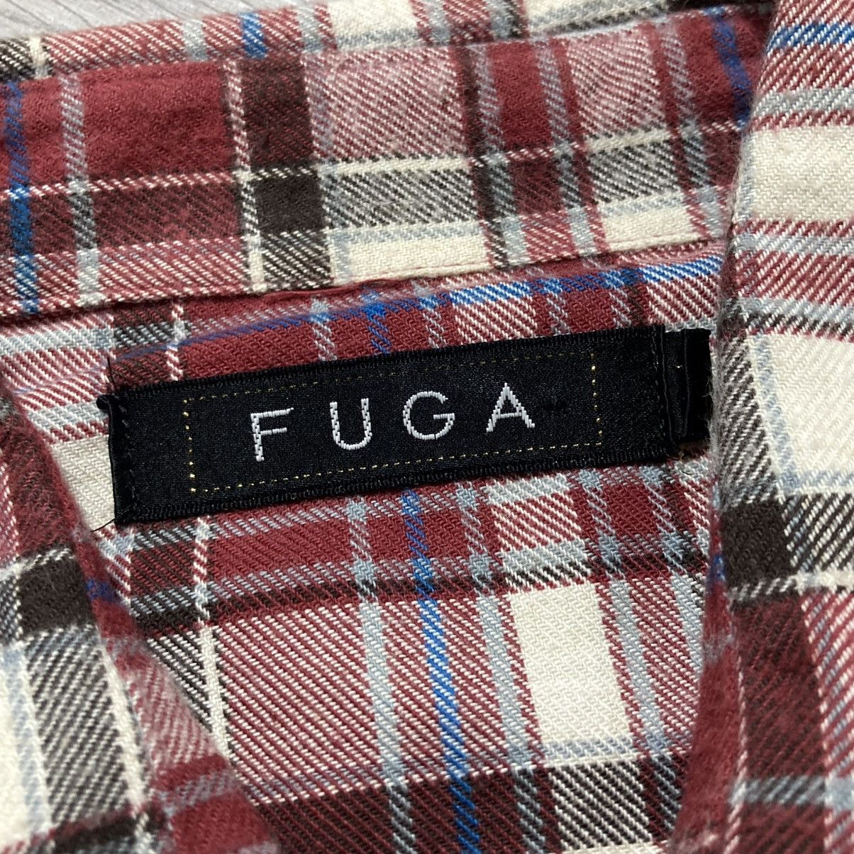 GOSTAR DE FUGA 🇯🇵 2000s Gostar De Fuga Flanel Plaid Shirt Button Up Lgb Size US S / EU 44-46 / 1 - 15 Thumbnail