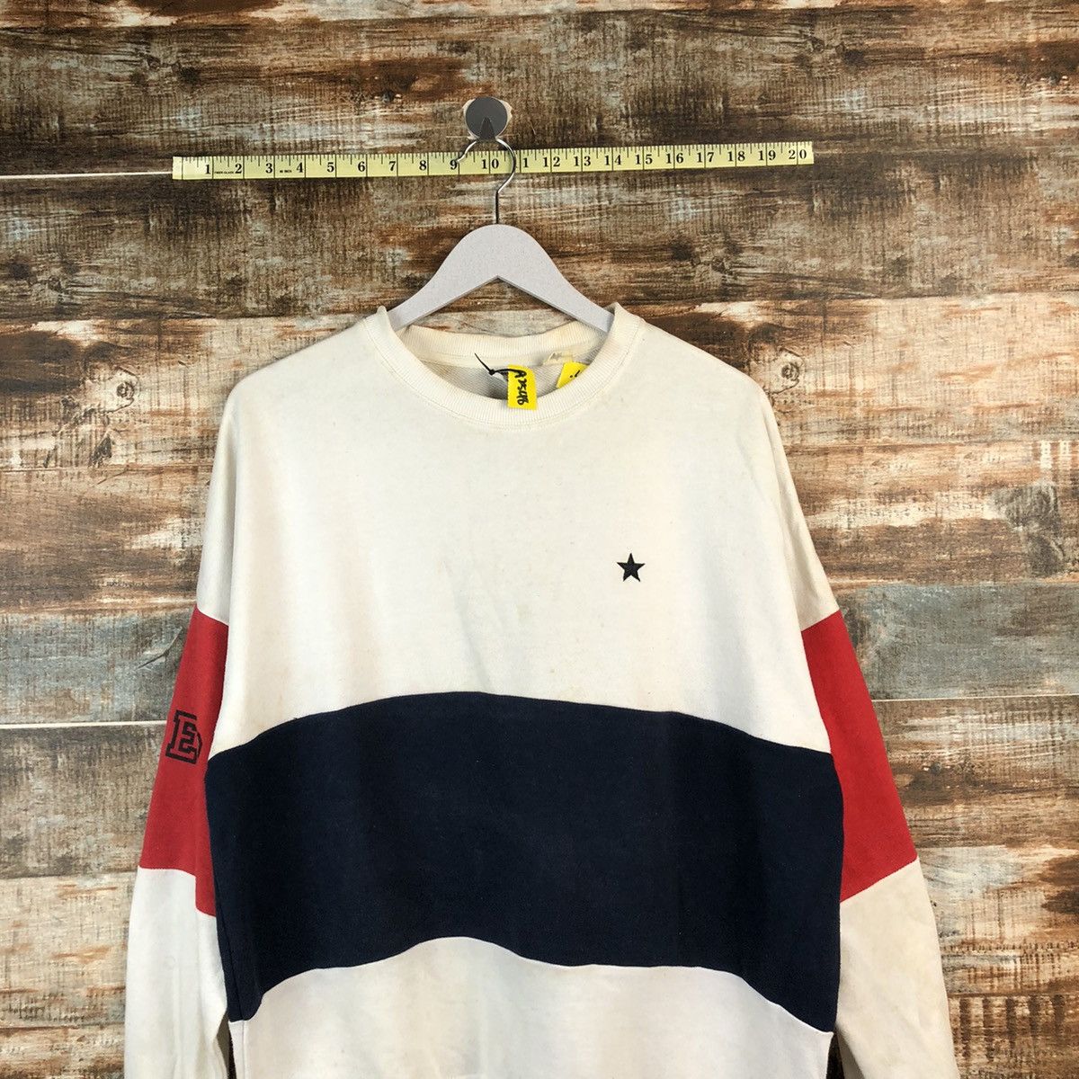 Converse Converse Vintage White Sweatshirt #A2548 Size US M / EU 48-50 / 2 - 2 Thumbnail