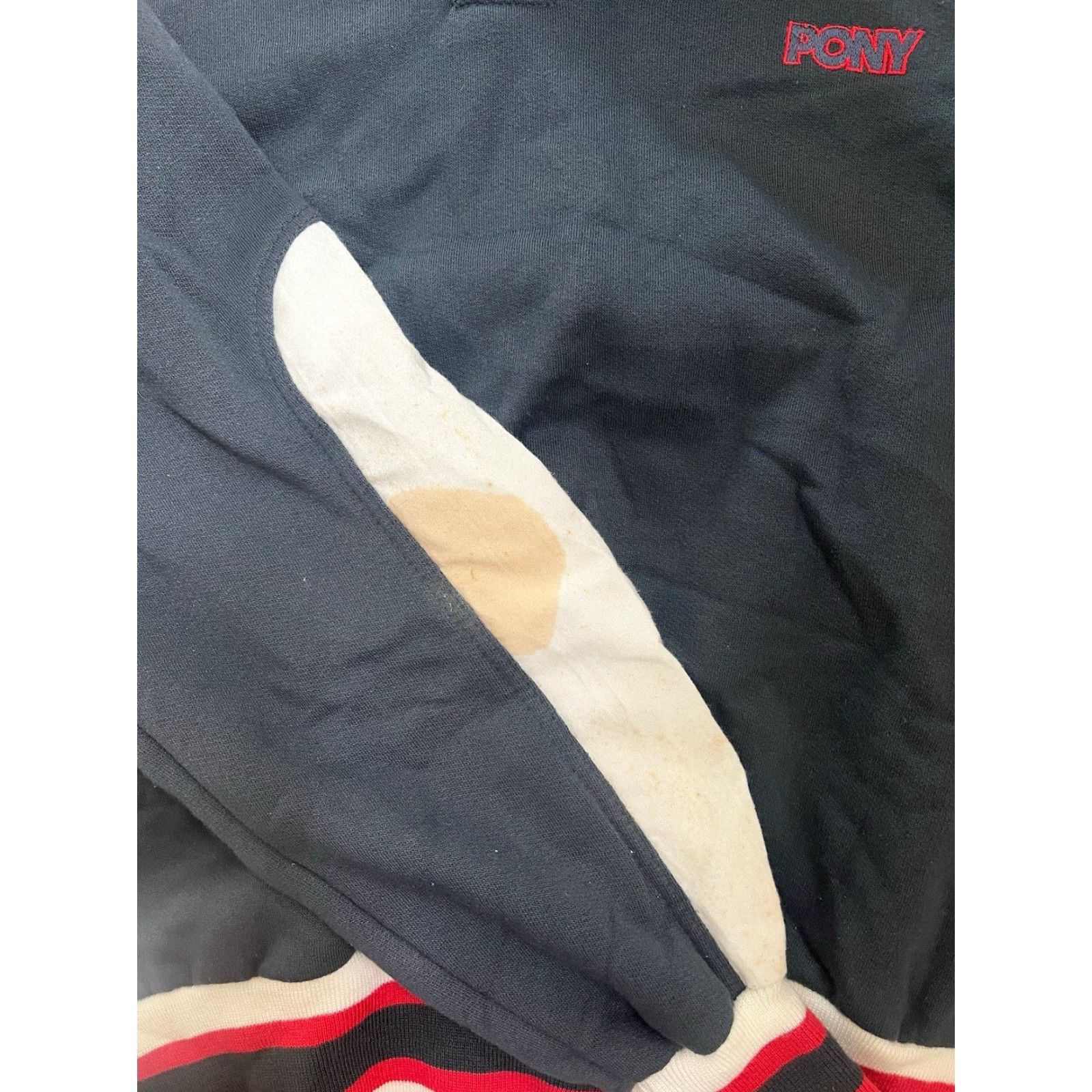 PONY VINTAGE Pony polo collar sweatshirt Mens Small NWT 90s Gray Embroidered Chest Logo Cotton Blend Sweatshirt Size US S / EU 44-46 / 1 - 5 Thumbnail