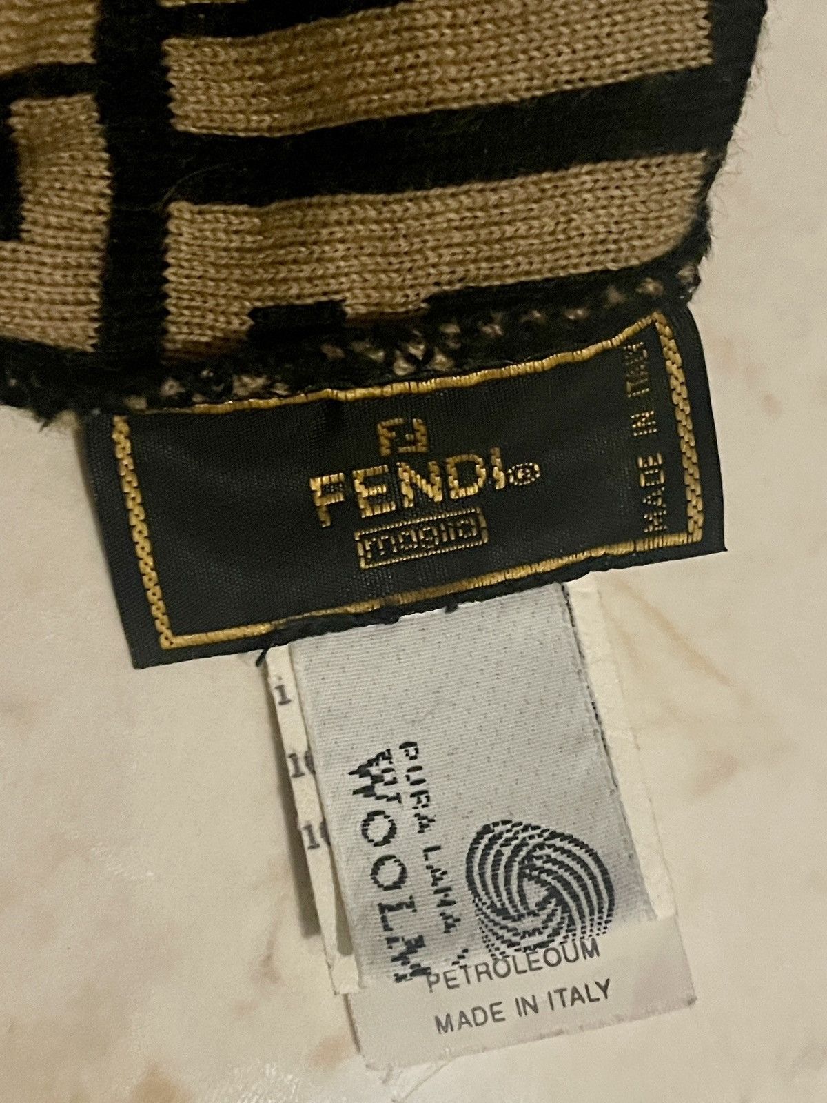 Fendi FENDI Rare Vintage FF Zucca Logomania Beanie Y2K Size ONE SIZE - 10 Thumbnail