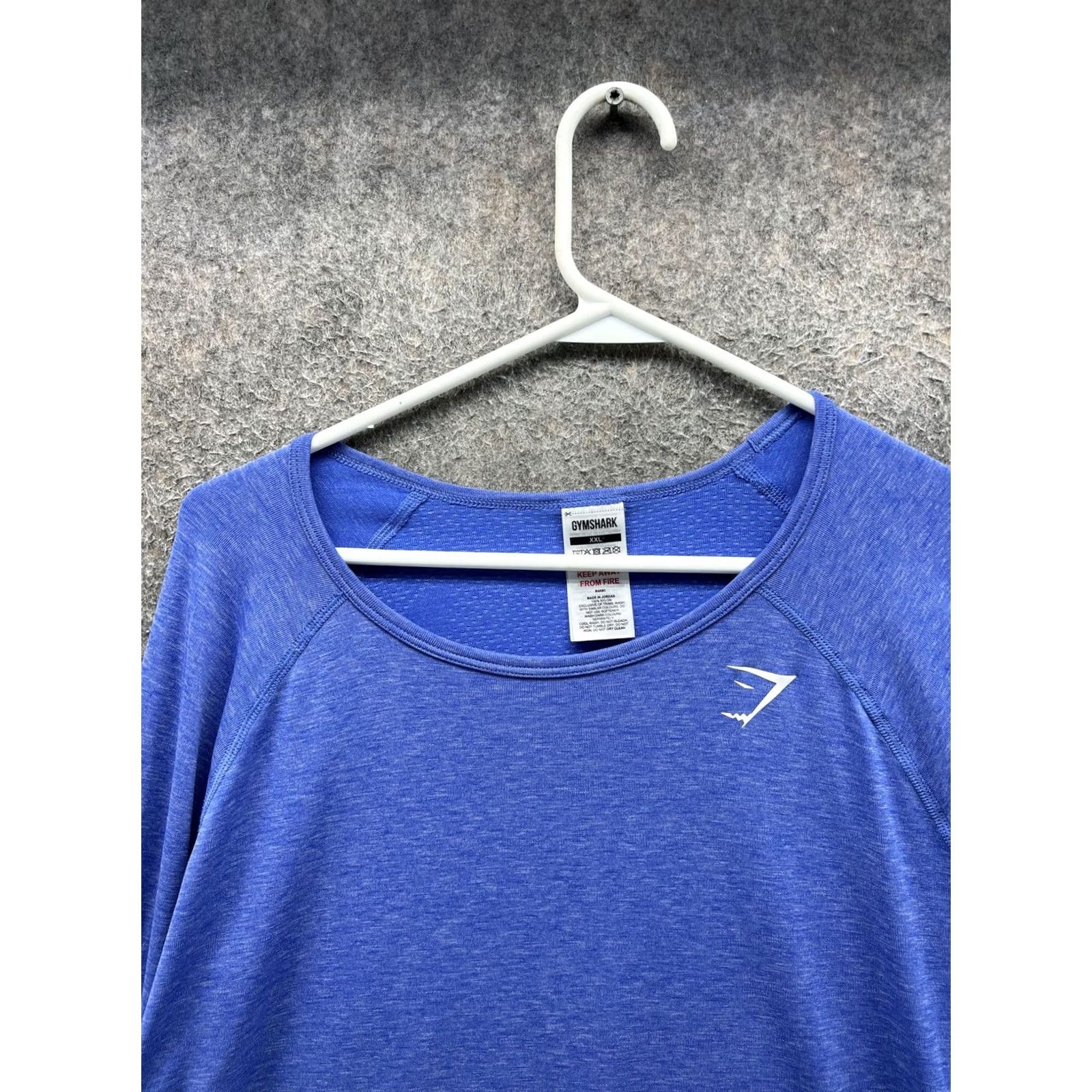 Gymshark Gymshark Womens XXL Blue Long Sleeve Shirt Size XXL / US 16-18 / IT 52-54 - 7 Thumbnail