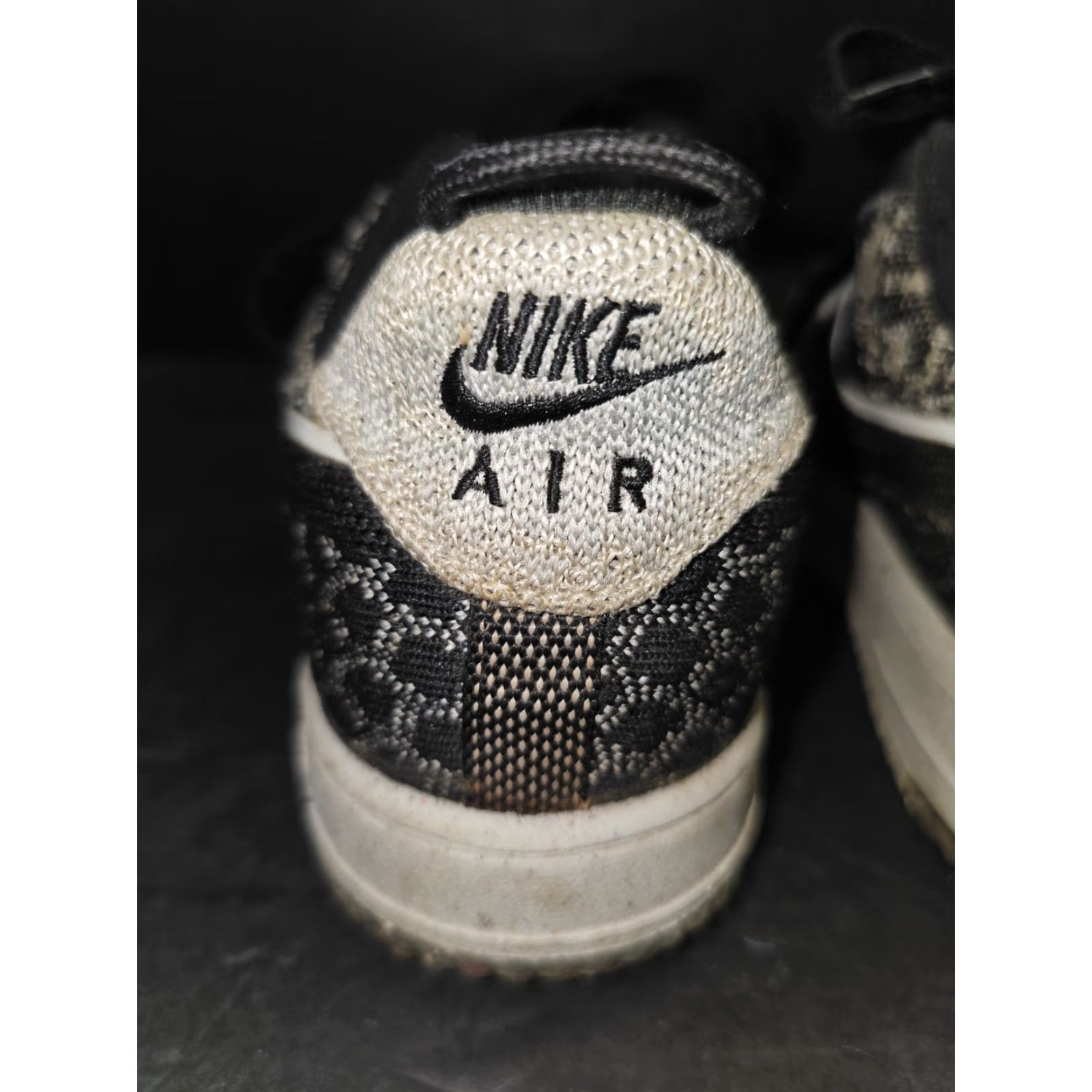 Nike Nike Air Force 1 Crater FK Next Nature Black White DM0590-001 Mens Sz 6.5 No Box Shoes Size ONE SIZE - 3 Thumbnail