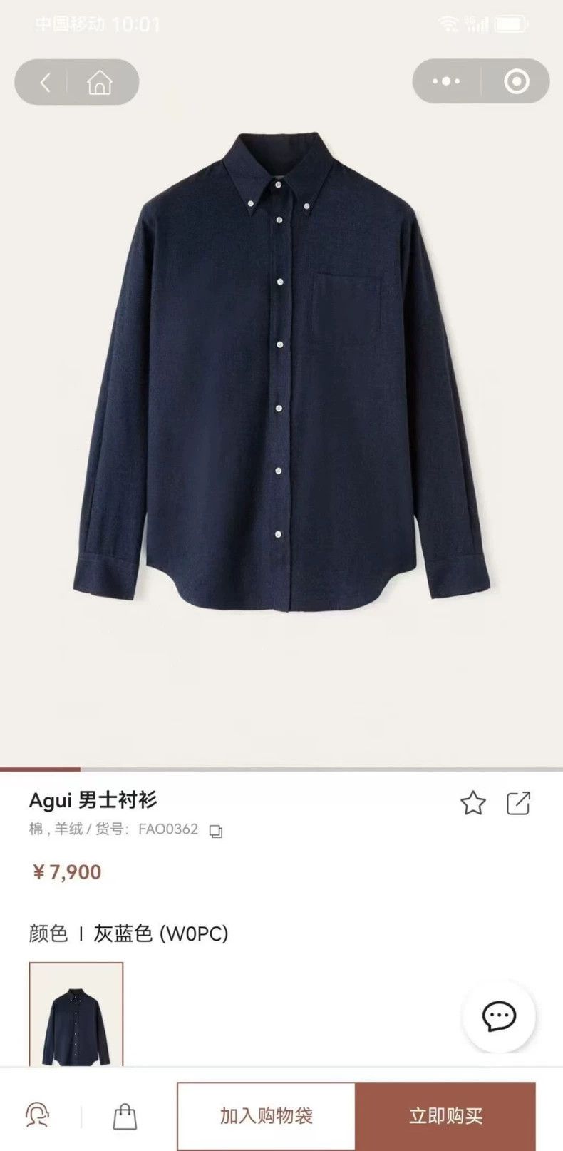 Loro Piana LORO PIANA Cashmere blend shirt Size L / US 10 / IT 46 - 2 Thumbnail