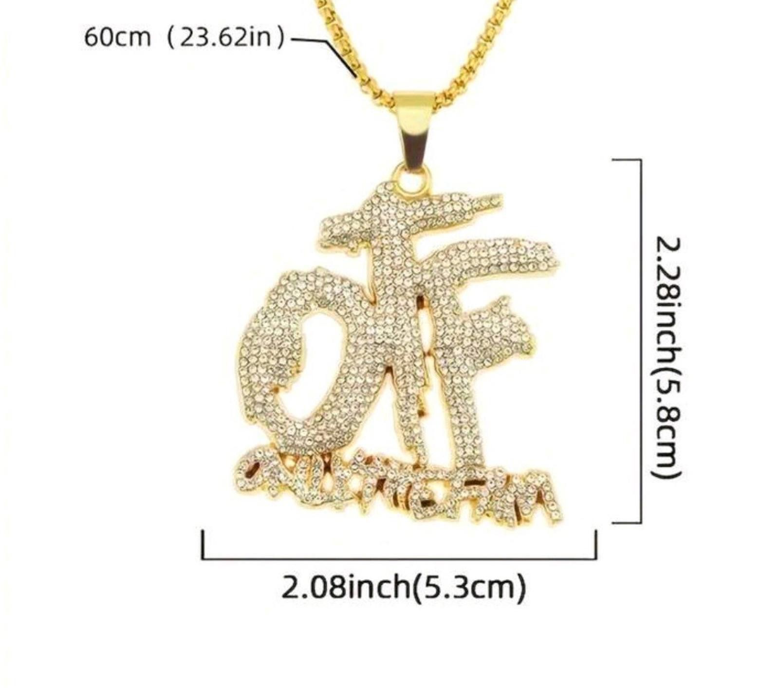 The Unbranded Brand OTF (Chain)-(Gold)-(Hip Hop)-(New)-(Zirconia)-$45.00 Size ONE SIZE - 9 Thumbnail