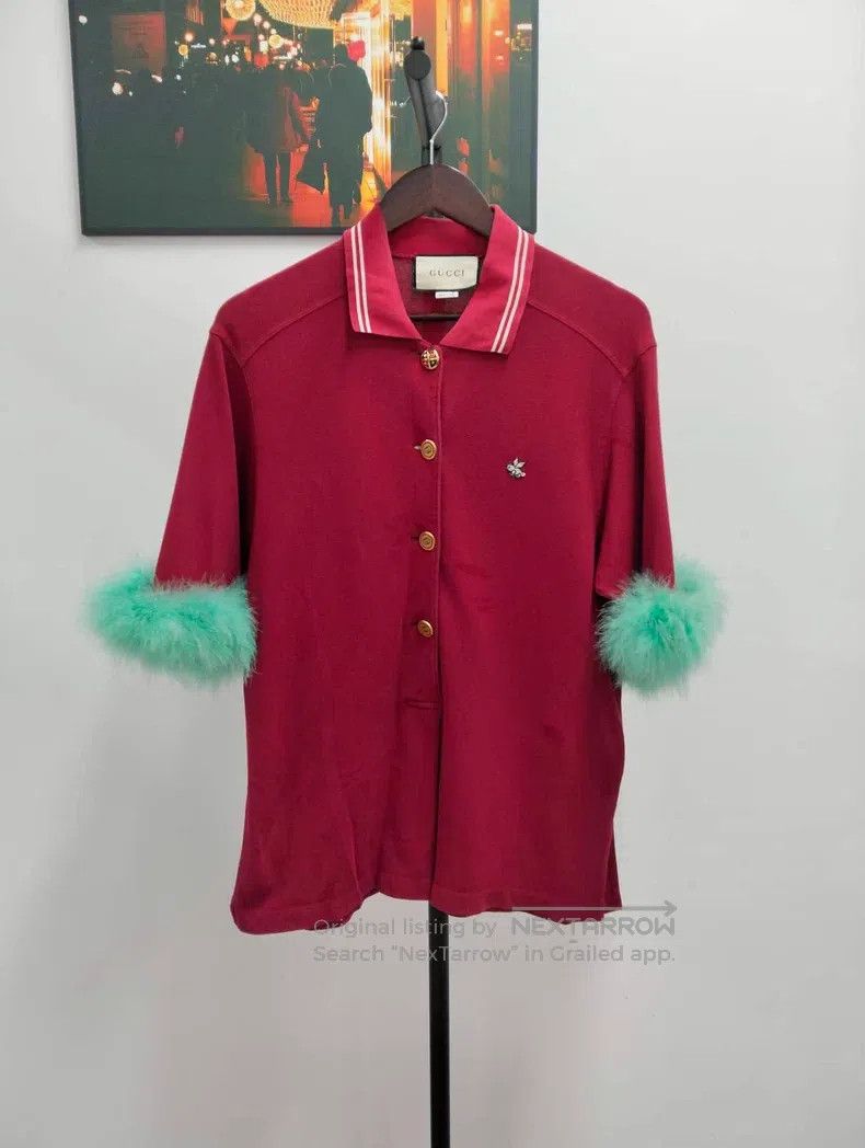 Gucci Gucci Show polo fur dress Size XXS / US 00 / IT 34 - 1 Thumbnail