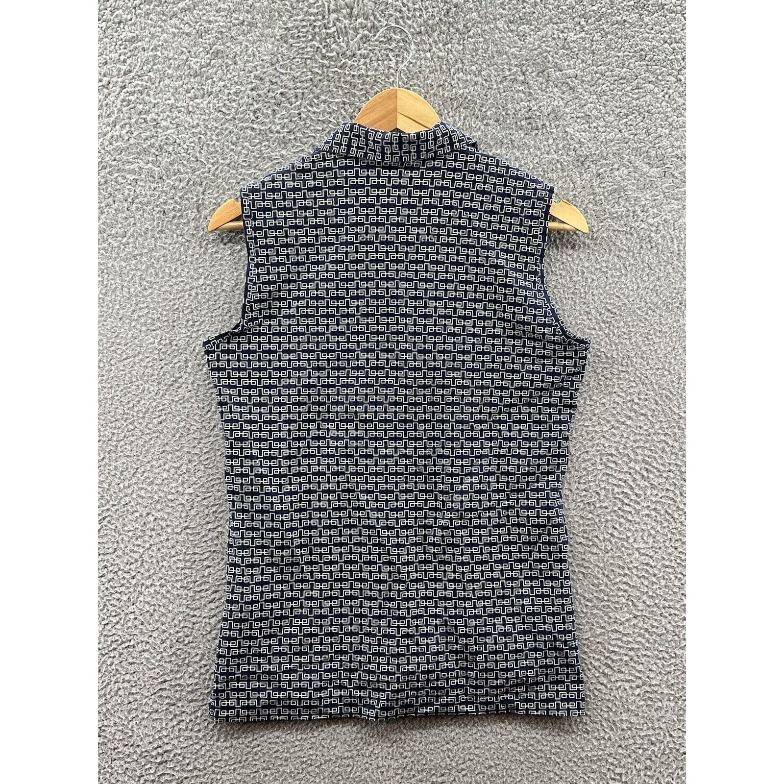 Peter Millar Masters Peter Millar Women’s Sleeveless Pattern Polo Top Size M / US 6-8 / IT 42-44 - 2 Thumbnail