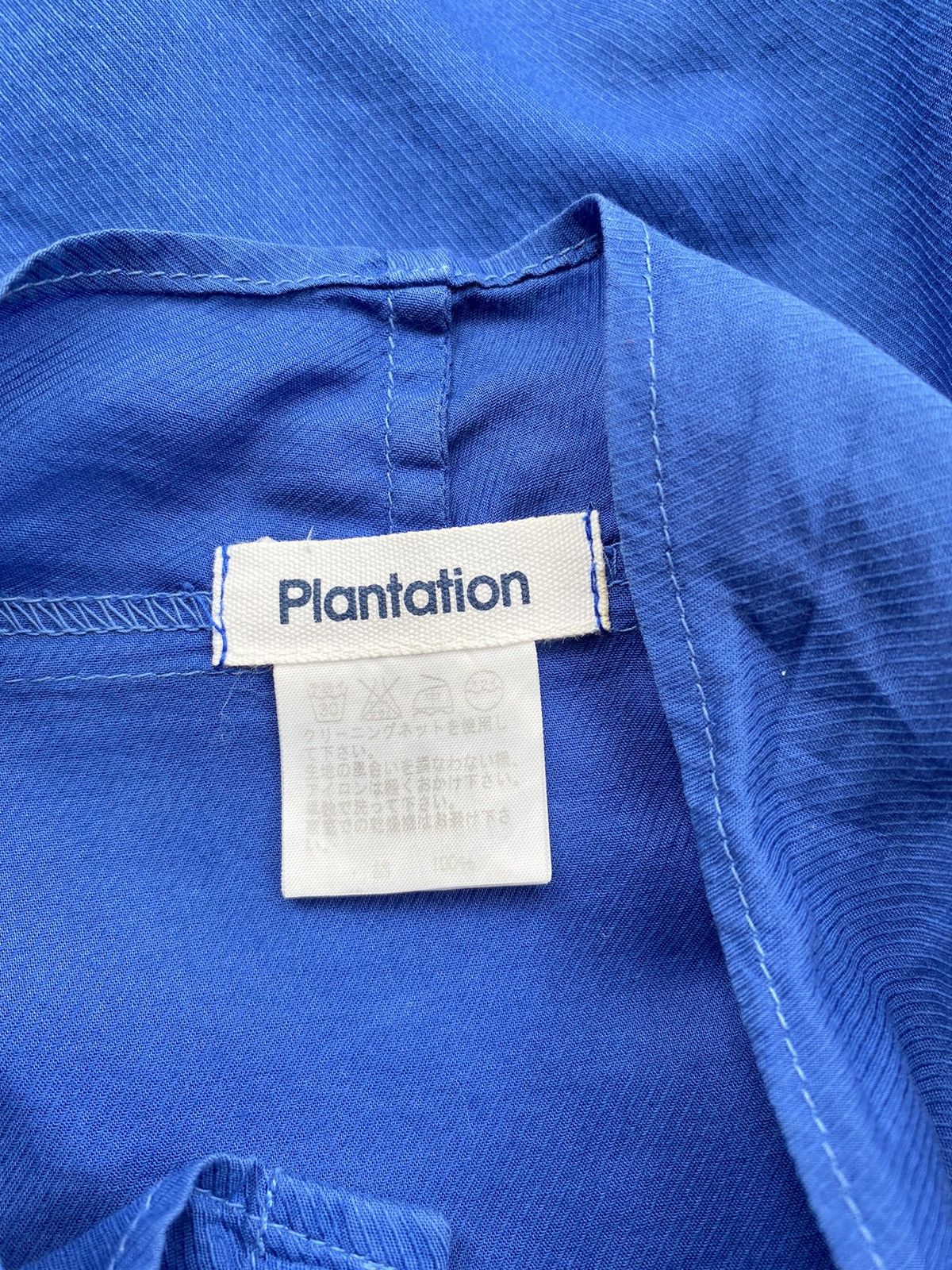 Issey Miyake Plantation blue blouse Size M / US 6-8 / IT 42-44 - 8 Thumbnail