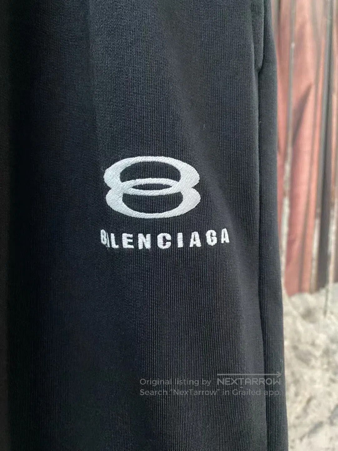 Balenciaga Balenciaga Double Ring Sweatpants in Black. Size US 26 / EU 42 - 6 Thumbnail
