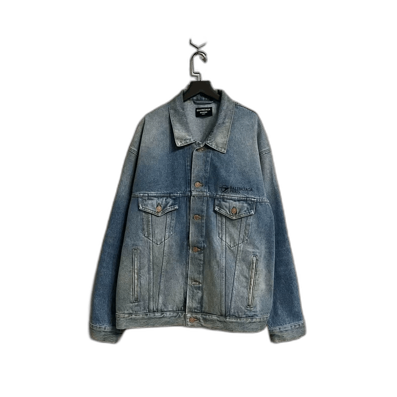 Balenciaga Balenciaga Denim Jacket with Unique Design-yf Size US M / EU 48-50 / 2 - 1 Thumbnail