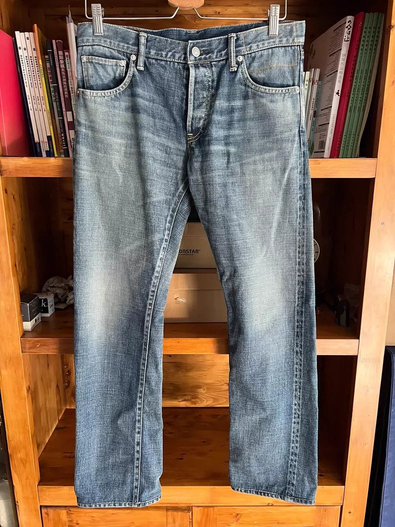 Visvim visvim size 2 2015 Genuine Nissan Red Ear Washed Jeans 2503 Size US 28 / EU 44 - 1 Thumbnail