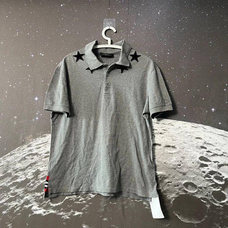 Givenchy Givenchy Grey star T-shirt Size US M / EU 48-50 / 2 - 1 Thumbnail