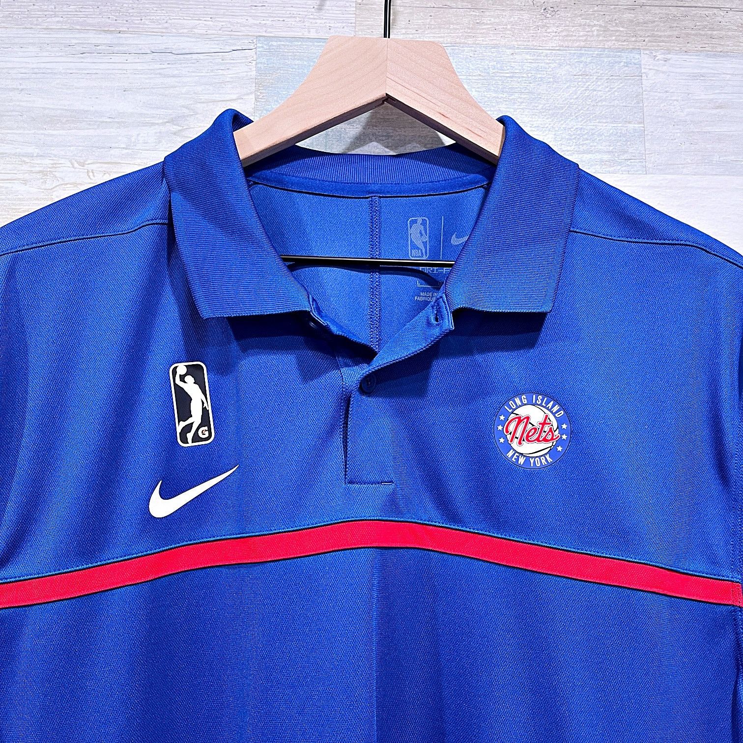 NBA × Nike Long Island NY Nets NBA G League Nike Golf Polo Shirt Men L Size US L / EU 52-54 / 3 - 2 Thumbnail