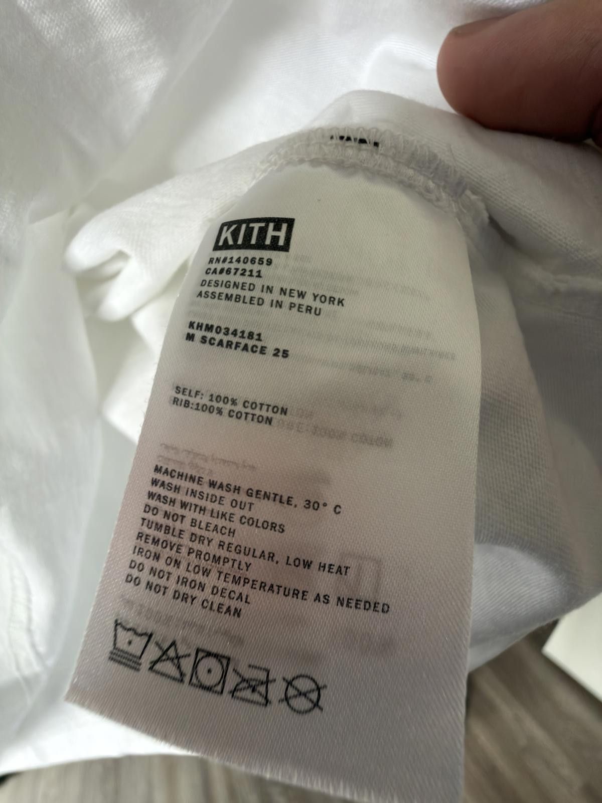 Kith Kith for Scarface Just Us Tee White Size US L / EU 52-54 / 3 - 5 Thumbnail