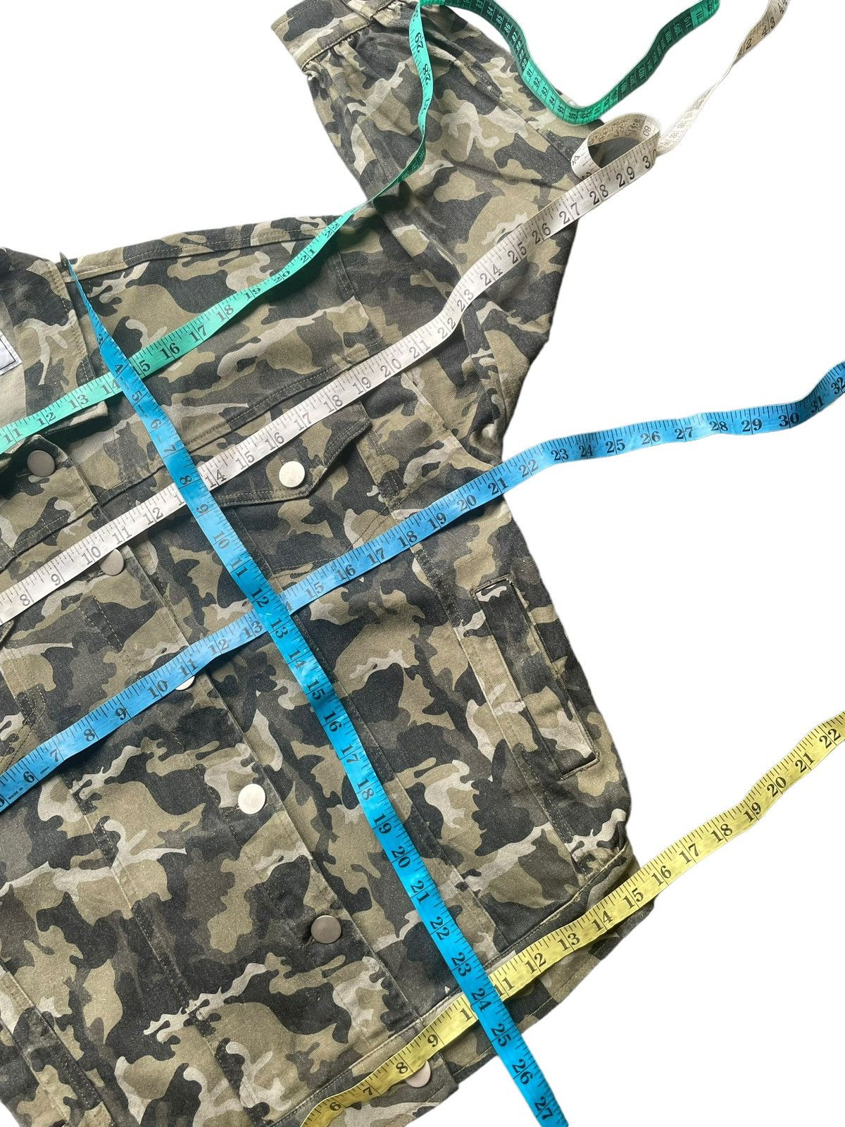 Japanese Brand Envym Camouflage Jacket Size L / US 10 / IT 46 - 10 Thumbnail