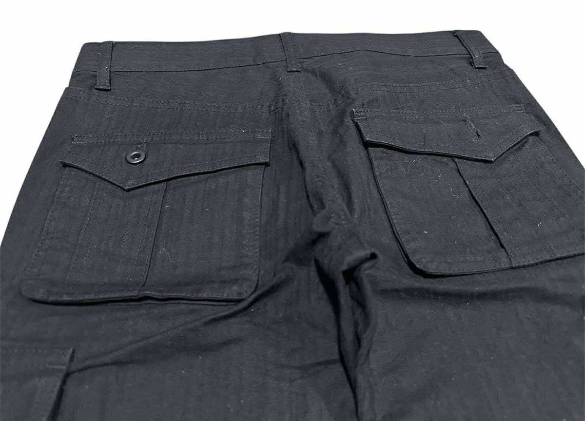 Katharine Hamnett London 🔥Y2K Katharine Hamnett Black Cargo Pants Multi Pockets Size US 32 / EU 48 - 13 Thumbnail
