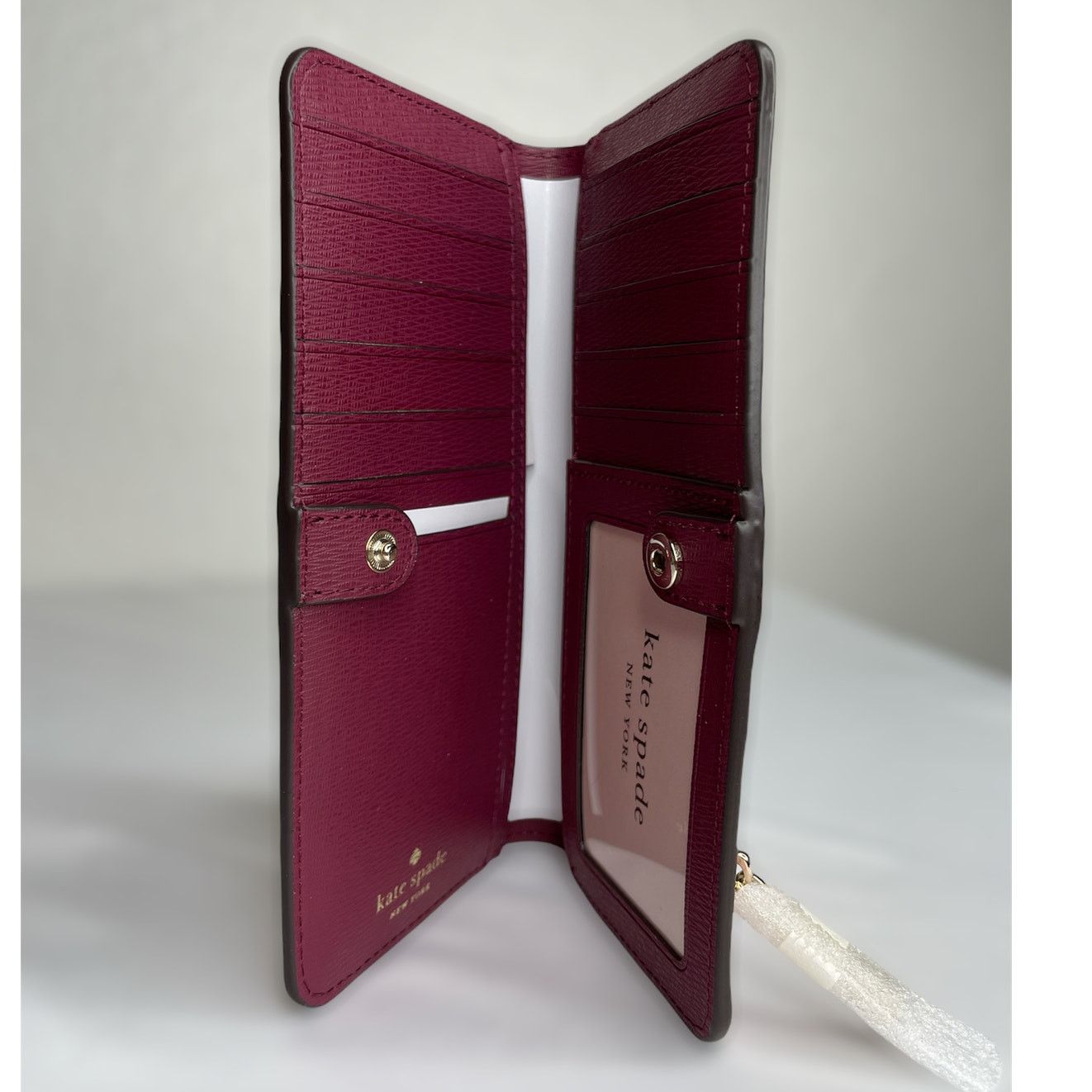Kate Spade Kate Spade darcy large slim bifold wallet Rose Smoke Size ONE SIZE - 4 Thumbnail