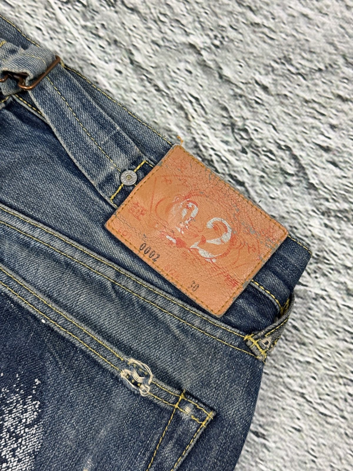 Evisu Evisu jeans silver daicock big logo selvedge denim Size US 30 / EU 46 - 5 Thumbnail