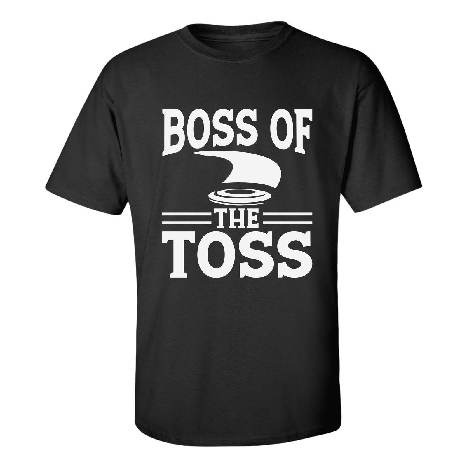 Gildan Disc Golf Shirt BOSS of the TOSS Mens Discgolfing T-Shirt Size US L / EU 52-54 / 3 - 9 Thumbnail