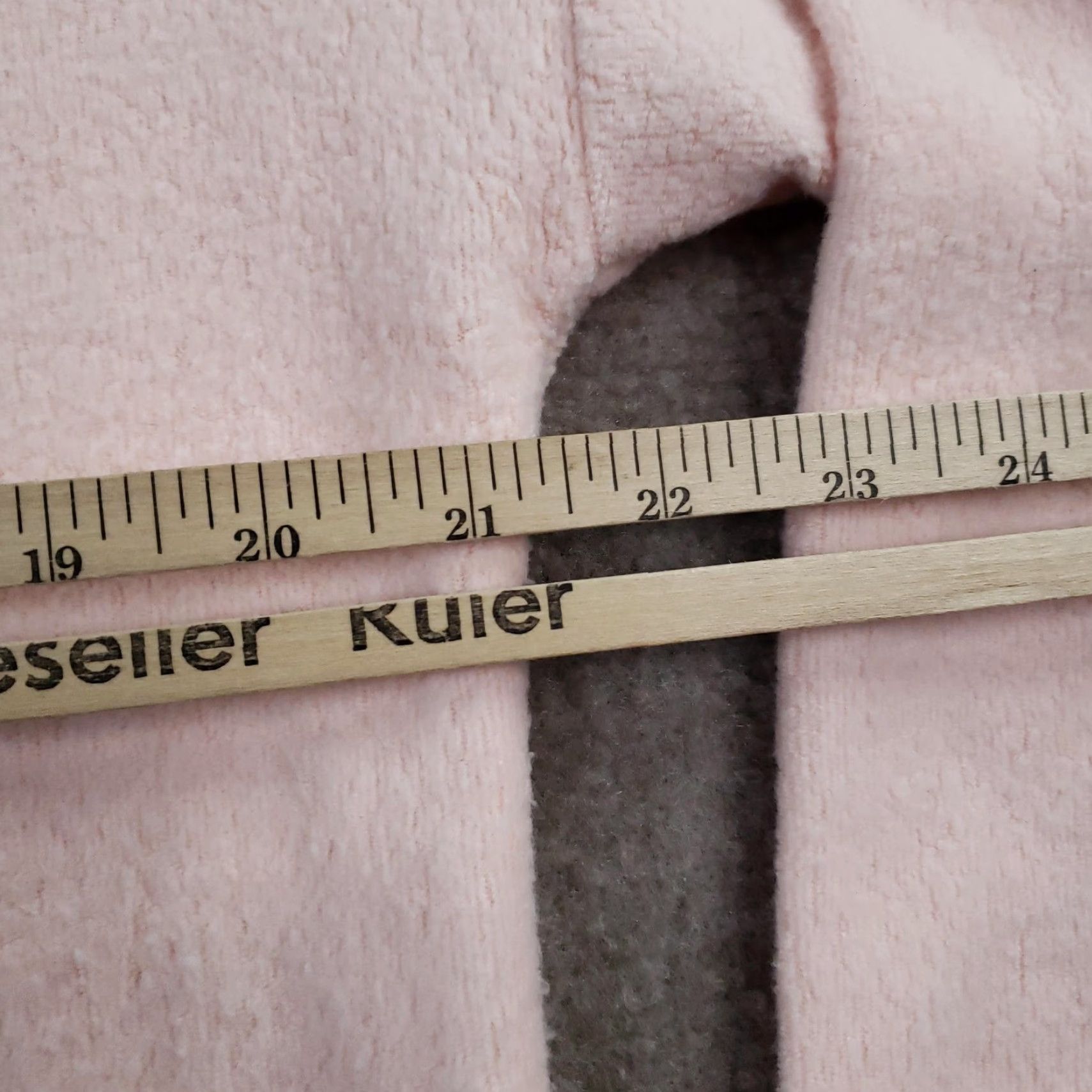 Pinko Soft Serve Hoodie Womens Small Pink Cotton Pullover Fleece Sweatshirt Made USA Pockets Logo Size S / US 4 / IT 40 - 3 Thumbnail