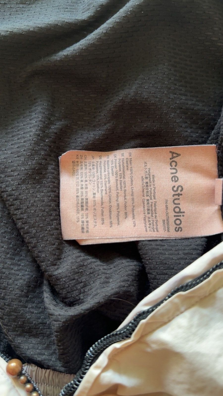 Acne Studios Acne studio rare jacket/ wind breaker / bomber Size US S / EU 44-46 / 1 - 5 Thumbnail