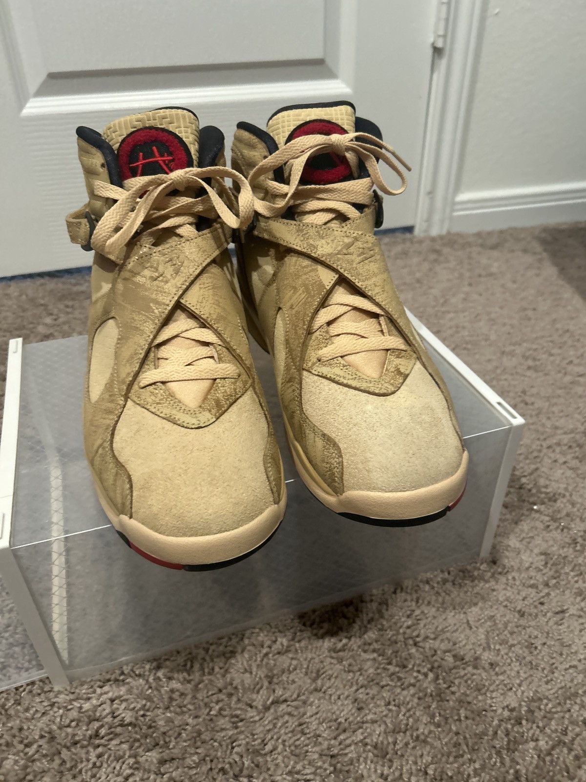 Jordan Brand Air Jordan 8 x Rui Hachimura “Black Samurai” Size US 11.5 / EU 44-45 - 6 Thumbnail