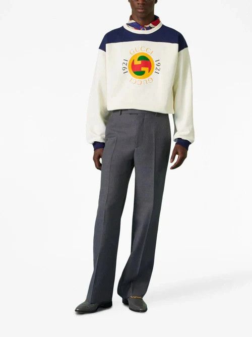 Gucci o1mt1gz0525 Cotton Jersey Sweatshirt With Print Multicolor Size US L / EU 52-54 / 3 - 4 Thumbnail