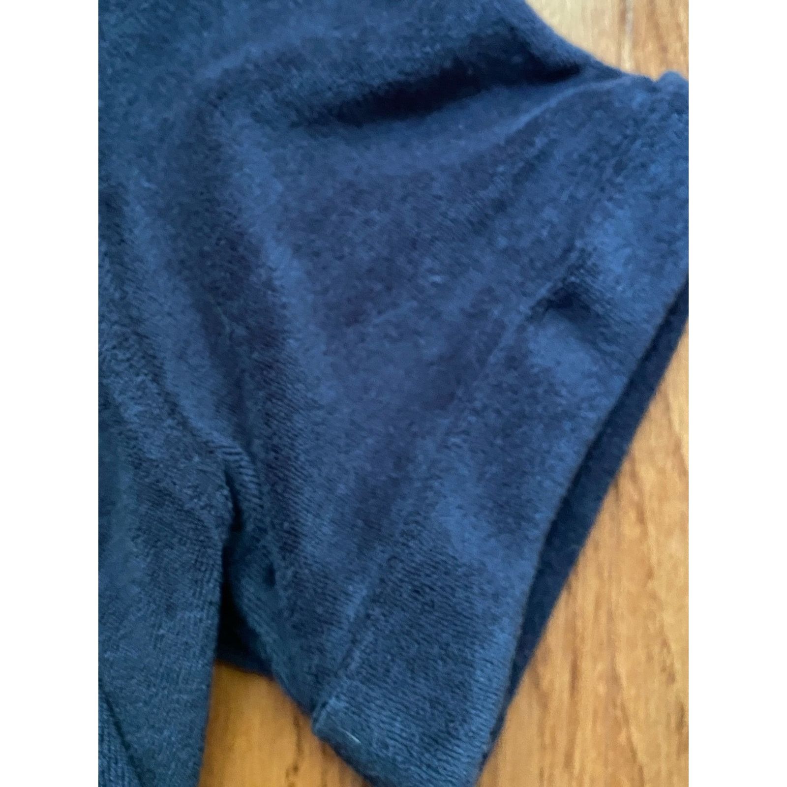 Alex Mill Alex Mill $95 Womens Benny Navy Terry Shirt Small EUC Size S / US 4 / IT 40 - 6 Thumbnail