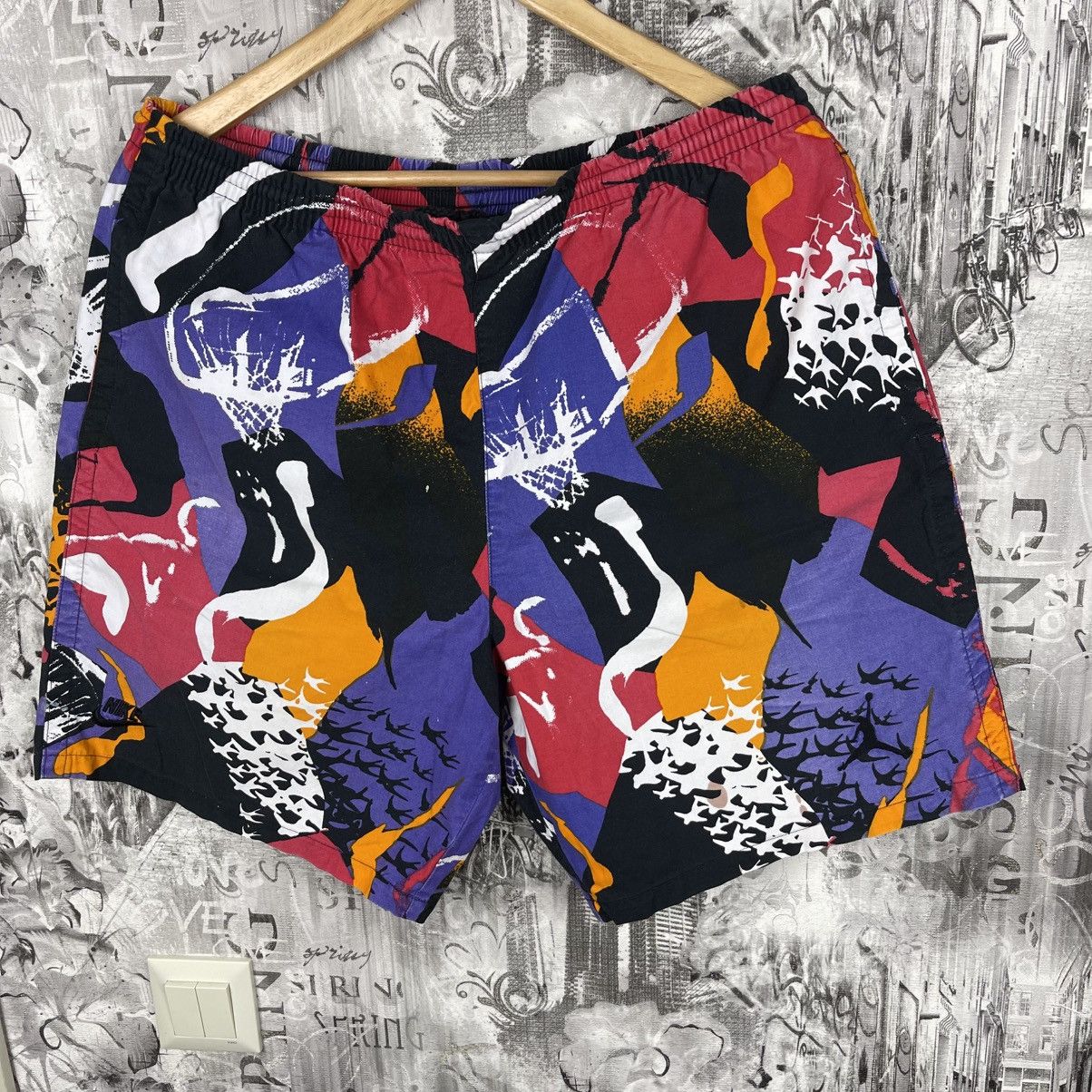 Nike vintage fullprint Jordan shorts 32 M sz rare