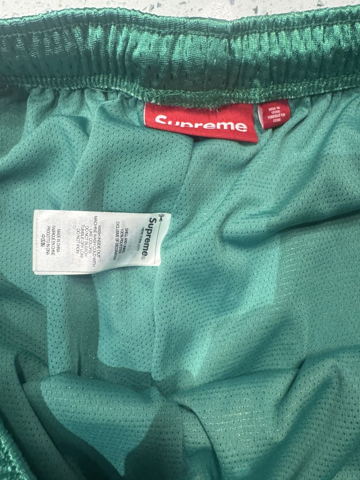 Supreme Supreme Big Script Mesh Short Size US 28 / EU 44 - 4 Thumbnail
