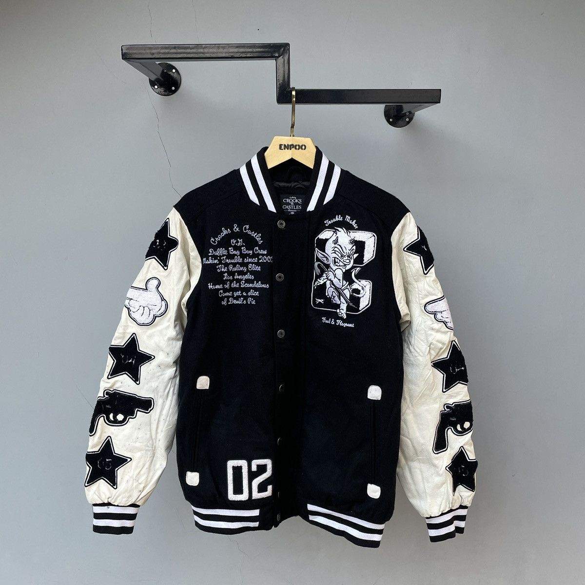 Crooks & Castles Varsity Jacket Croock & Castles Size US S / EU 44-46 / 1 - 1 Thumbnail