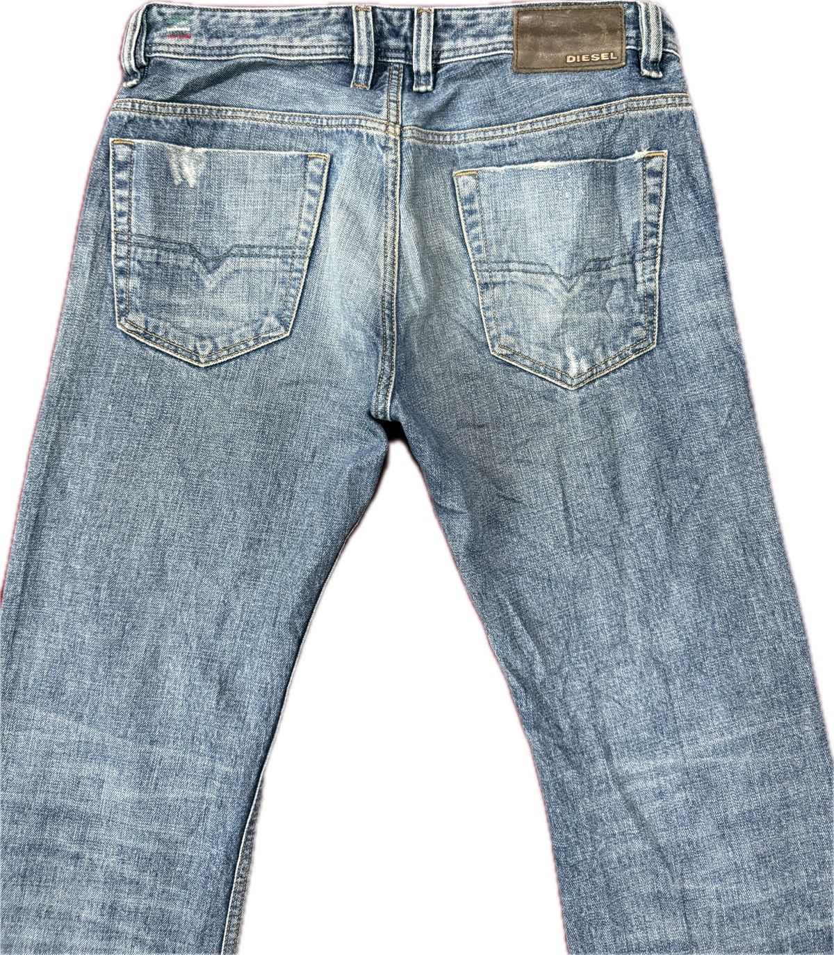 Diesel Black Gold DIESEL VIKER DISTRESS DENIM STRAIGHT TYPE Size US 30 / EU 46 - 6 Thumbnail
