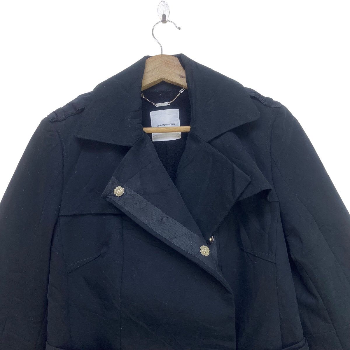 Costume National 🔥Italian Costume National Trench Coat Size S / US 4 / IT 40 - 7 Thumbnail