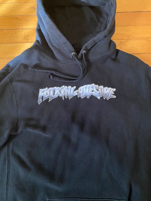 Fucking Awesome Fucking awesome chrome hoodie | Grailed