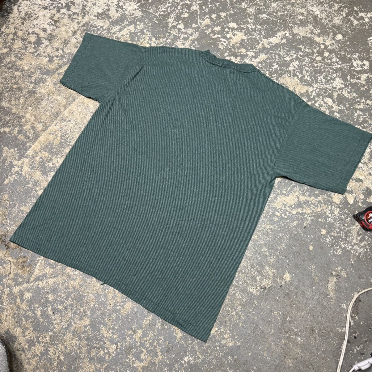 Vintage Vintage Images Green Stripe Striped 80s Tshirt Size US L / EU 52-54 / 3 - 7 Thumbnail