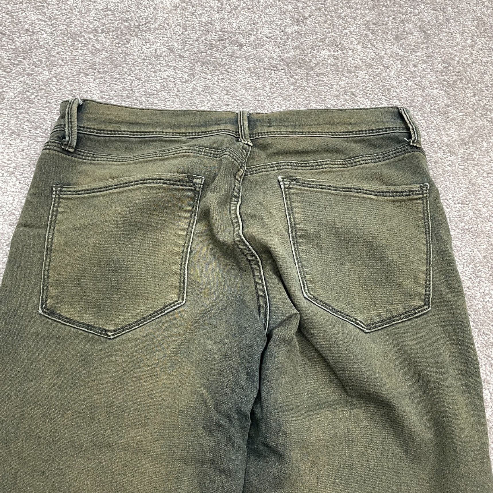 Free People Free People Jeans Womens 27 Brown Wash Mid Rise Straight Leg 30x26 Vintage No 5-Pocket Womens Mens Girls Size 27" / US 4 / IT 40 - 4 Thumbnail