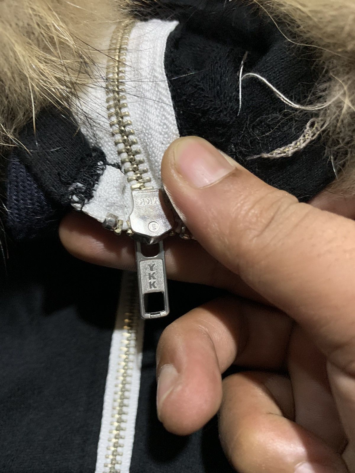 If Six Was Nine × Japanese Brand × Le Grande Bleu (L.G.B.) Stooge & co japan praying mary fur hoodie LGB style Size US L / EU 52-54 / 3 - 9 Thumbnail